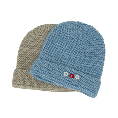 Plain knit Baby Hat