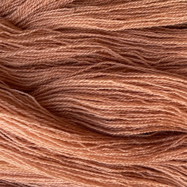 Home Farm collection - 4 Ply (Fingering/Sports Weight) 50g (1.76 oz): Rare Breed Wensleydale and Bluefaced Leicester Burnt Umber