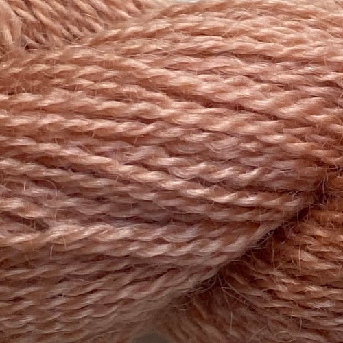 Home Farm collection - 4 Ply (Fingering/Sports Weight) 50g (1.76 oz): Rare Breed Wensleydale and Bluefaced Leicester Burnt Umber