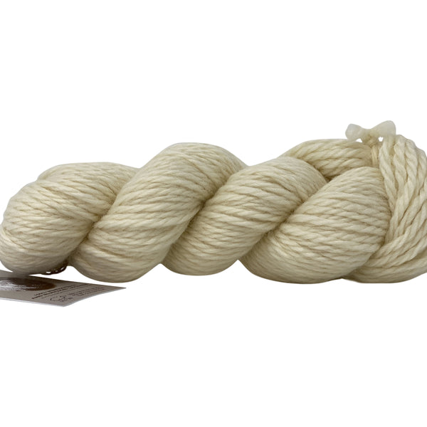 Natural (undyed) Bulky Wool 100g (3.52 oz): Rare Breed Wensleydale and Bluefaced Leicester