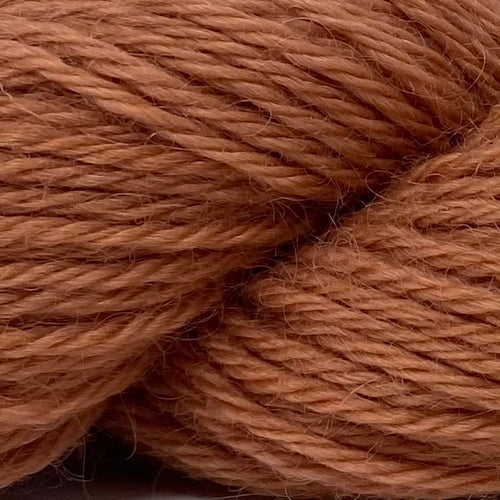 Home Farm collection - Burnt Umber DK (8 Ply/Light Worsted) 50g (1.76 oz): Rare Breed Wensleydale and Bluefaced Leicester