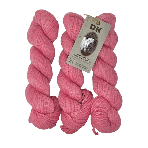 DK (8 Ply/Light Worsted) 150g (5.29 oz) Rare Breed Wensleydale and Bluefaced Leicester Arlescote Blush