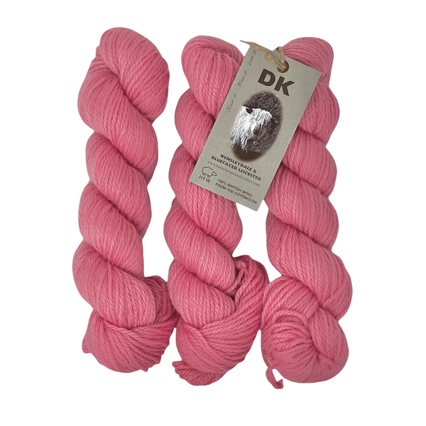 DK (8 Ply/Light Worsted) 50g (1.76 oz) Rare Breed Wensleydale and Bluefaced Leicester Arlescote Blush