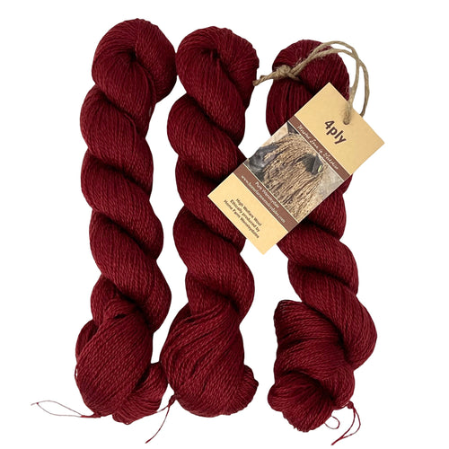 Pure Wensleydale (4ply/Fingering/Sports Weight) 150g (5.29 oz) Harlyn