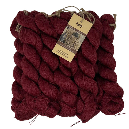 Pure Wensleydale (4ply/Fingering/Sports Weight) Harlyn 500g (1.1 lbs) Special Offer