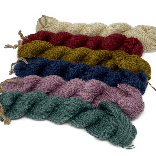 Pure Wensleydale (4ply/Fingering/Sports Weight) 150g (5.29 oz) Camel, Harlyn, Natural