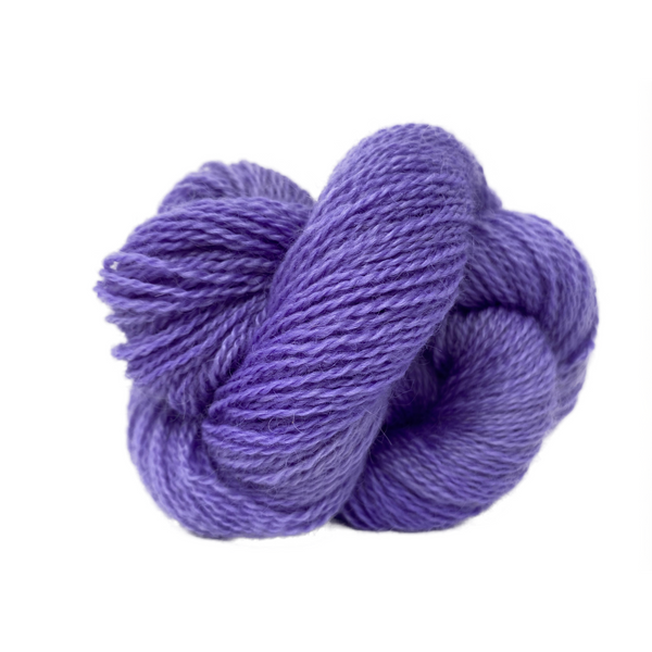 Home Farm collection - 4 Ply (Fingering/Sports Weight) 50g (1.76 oz): Rare Breed Wensleydale and Bluefaced Leicester Cyclamin