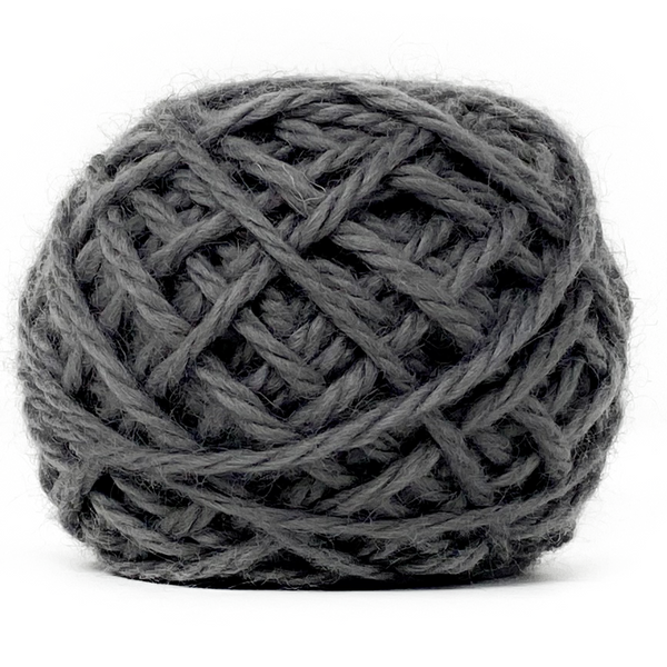 Bulky Wool 50g (1.76 oz): Rare Breed Wensleydale and Bluefaced Leicester Home Farm Grey