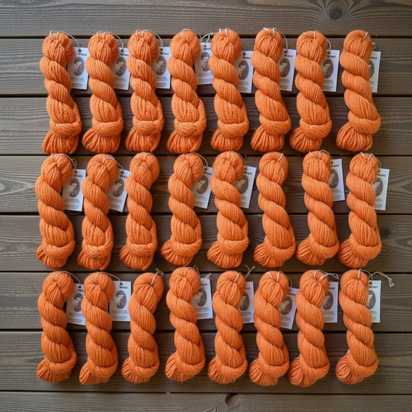 Bulky Wool, Tangerine