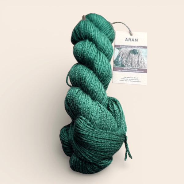 Home Farm Wensleydales Worsted spun traditional Aran wool