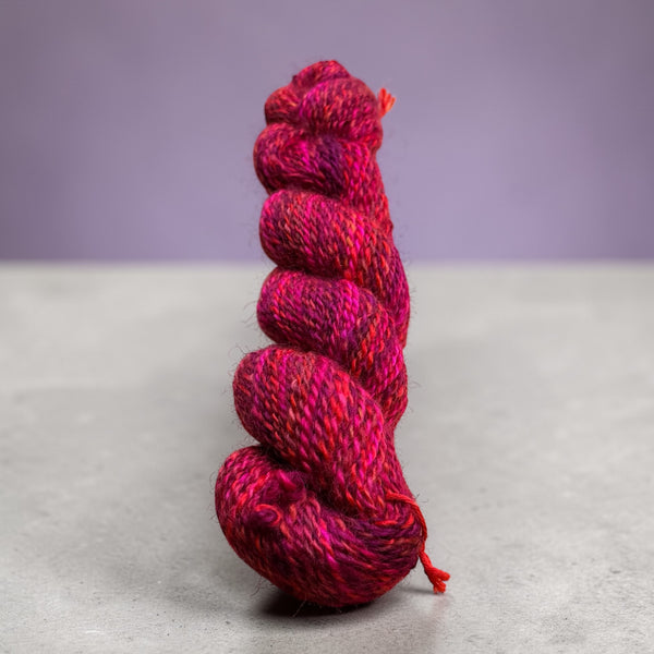 Aran, Hand-spun texture
