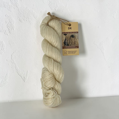 DK, Natural with Mohair