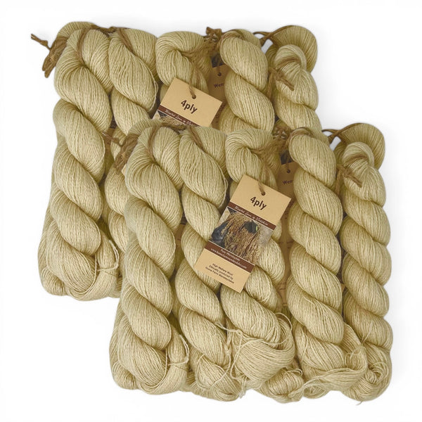 4 Ply, Natural Just Wensleydale