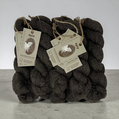 4 Ply, 500g pack, Naturally Coloured just Wensleydale