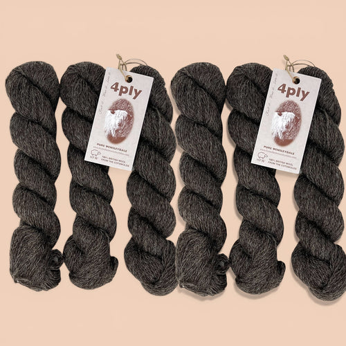 4 Ply, 300g pack, Naturally Coloured just Wensleydale