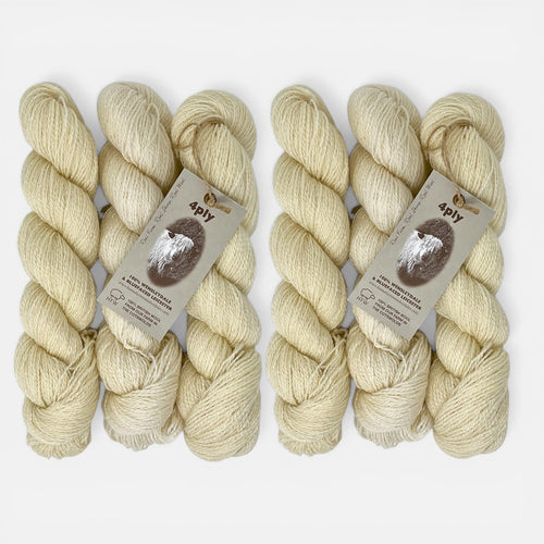 4ply, 300g pack, Natural