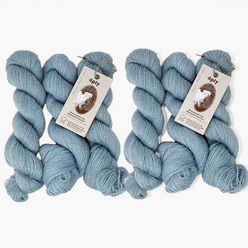 4ply, 300g pack, Burford Blue