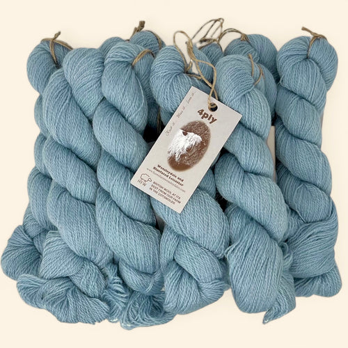 4ply, 500g pack, Burford Blue