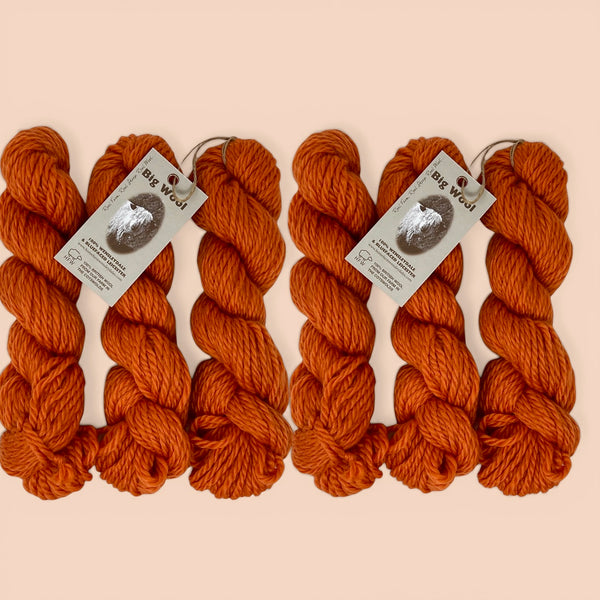 Bulky Wool, Tangerine