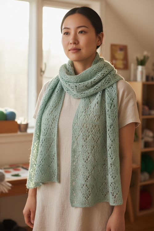 Edgehill Lacy Scarf