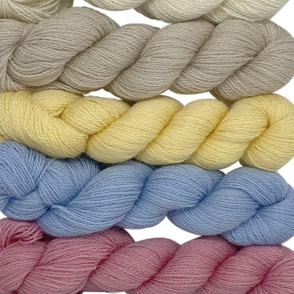 4ply (Fingering/Sports Weight) 150g (5.29oz): Rare Breed Wensleydale and Bluefaced Leicester Sunrising Hill