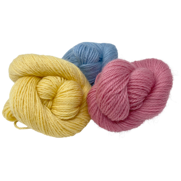 DK (8 Ply/Light Worsted) 300g (10..6 oz) Rare Breed Wensleydale and Bluefaced Leicester 6 colour pack