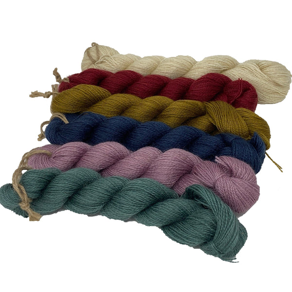 Pure Wensleydale (4ply/Fingering/Sports Weight) 150g (5.29 oz) Harlyn
