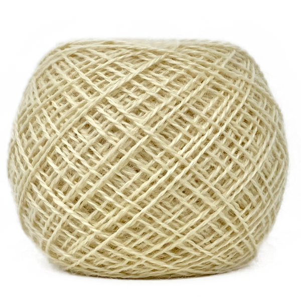 Pure Wensleydale (4ply/Fingering/Sports Weight) Natural 500g (1.1 lbs) Special Offer