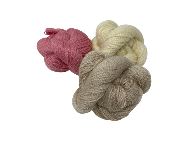 DK (8 Ply/Light Worsted) 300g (10..6 oz) Rare Breed Wensleydale and Bluefaced Leicester 6 colour pack