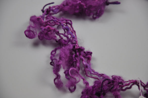Hand spun - Tail spun Wensleydale