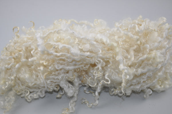 Hand spun - Tail spun Wensleydale