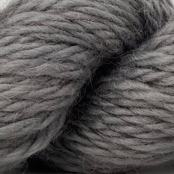 150g (5.29 oz) Bulky Wool: Rare Breed Wensleydale and Bluefaced Leicester Home Farm Grey