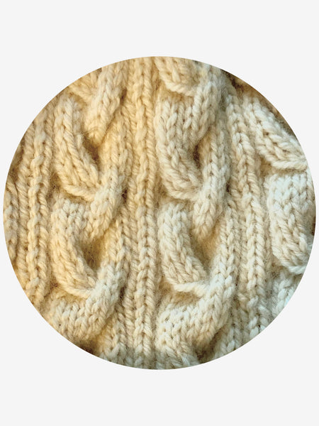 300g (10.58 oz) Pure Bluefaced Leicester: Natural (Aran/Worsted Weight)