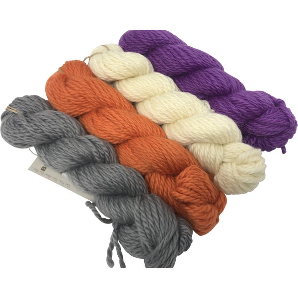 150g (5.29 oz) Bulky Wool: Rare Breed Wensleydale and Bluefaced Leicester Boysenberry
