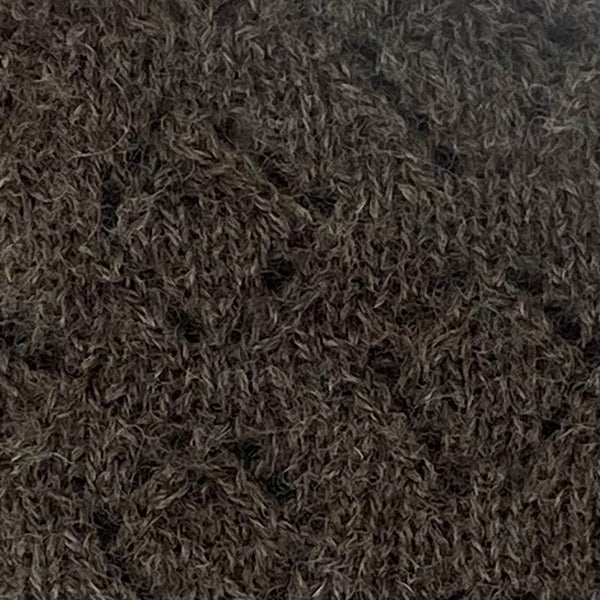 Sample - rare breed black wensleydale wool from Home Farm Wensleydales, knitting wool