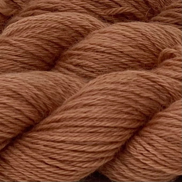 Home Farm collection - Burnt Umber DK (8 Ply/Light Worsted) 50g (1.76 oz): Rare Breed Wensleydale and Bluefaced Leicester