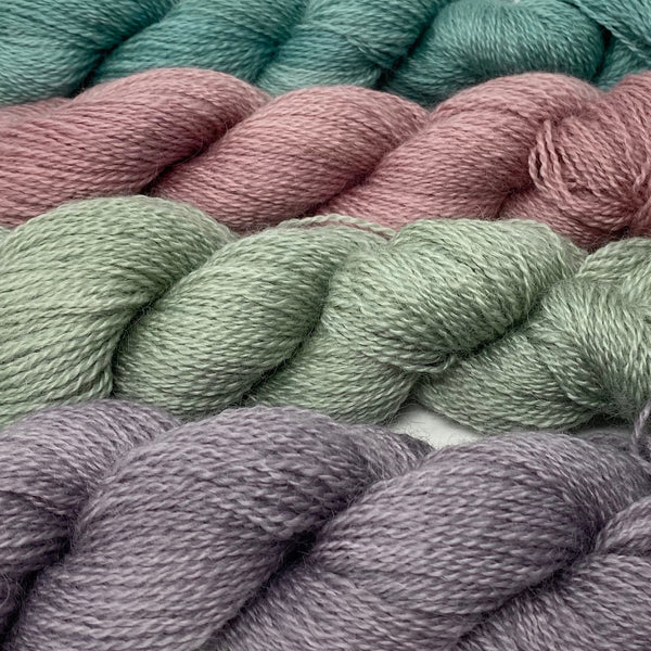 Cardigan Bay collection - 4ply (Fingering/Sports Weight) 50g (1.76 oz): Rare Breed Wensleydale and Bluefaced Leicester Sorbet