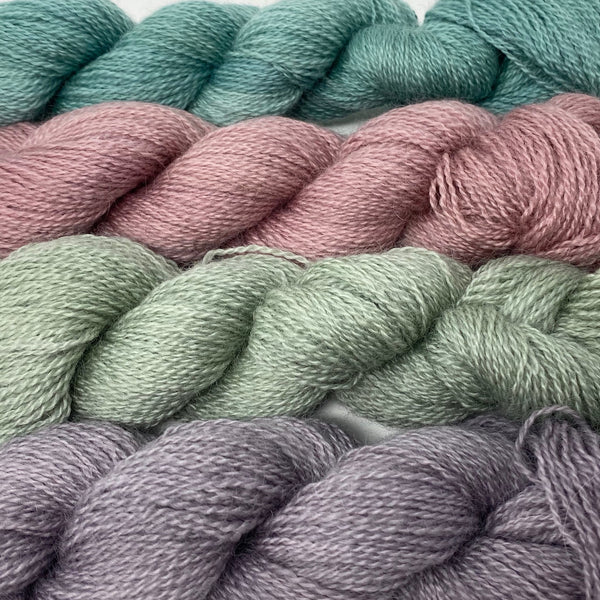Cardigan Bay collection - 4ply (Fingering/Sports Weight) 50g (1.76 oz): Rare Breed Wensleydale and Bluefaced Leicester cool pistachio