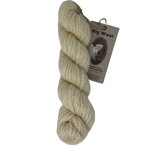 Bulky Wool: Rare Breed Wensleydale and Bluefaced Leicester Natural and Undyed