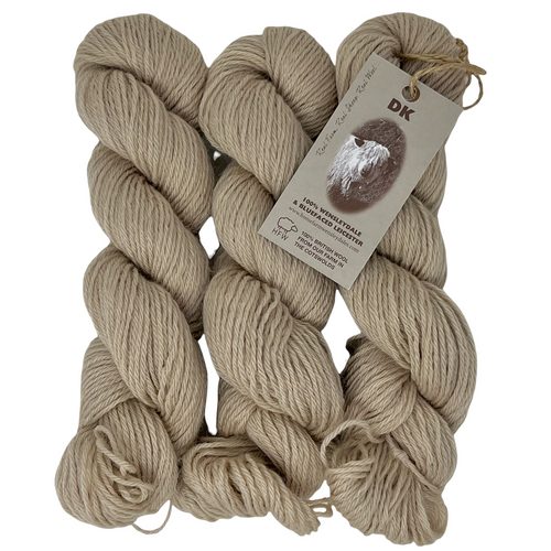 DK (8 Ply/Light Worsted) 150g (5.29 oz) Rare Breed Wensleydale and Bluefaced Leicester Cotswold Stone