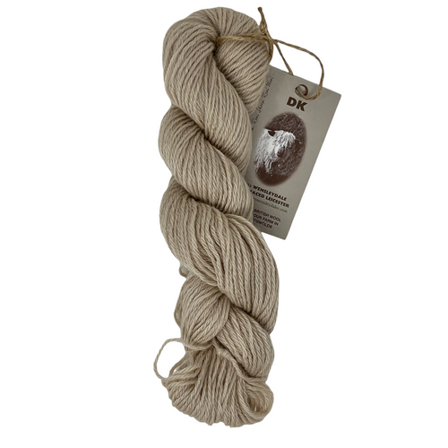 DK (8 Ply/Light Worsted) 50g (1.76 oz) Rare Breed Wensleydale and Bluefaced Leicester Cotswold Stone