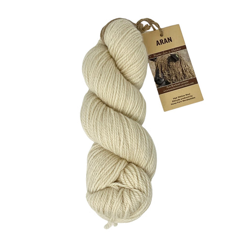 Pure Bluefaced Leicester: Natural (Aran/Worsted Weight) 100g (3.53 oz)