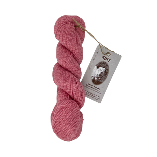 4ply (Fingering/Sports Weight) 50g (1.76 oz): Rare Breed Wensleydale and Bluefaced Leicester Arlescote Blush