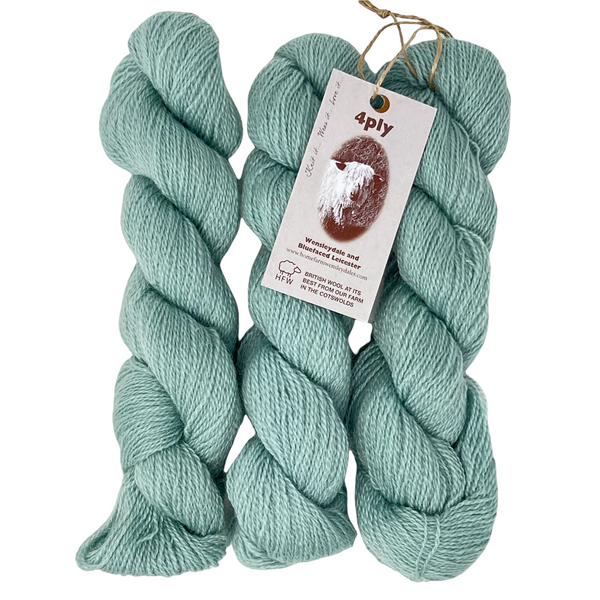 4ply (Fingering/Sports Weight) 50g (1.76 oz): Rare Breed Wensleydale and Bluefaced Leicester Moreton Sage