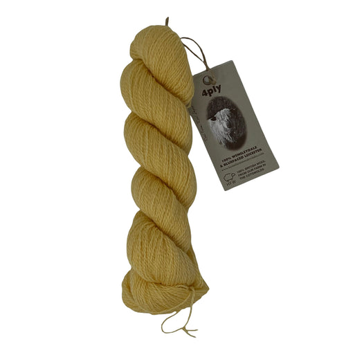 4ply (Fingering/Sports Weight) 50g (1.76 oz): Rare Breed Wensleydale and Bluefaced Leicester Sunrising Hill