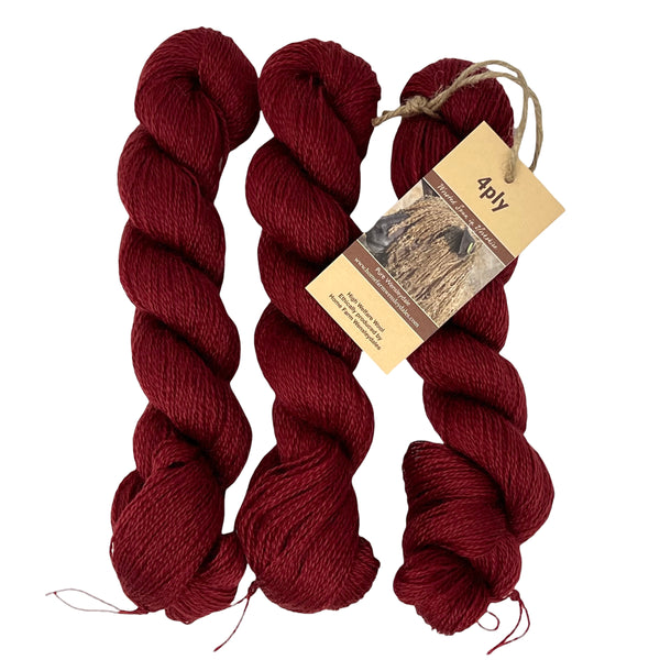 Pure Wensleydale (4ply/Fingering/Sports Weight) 50g (1.76 oz) Harlyn