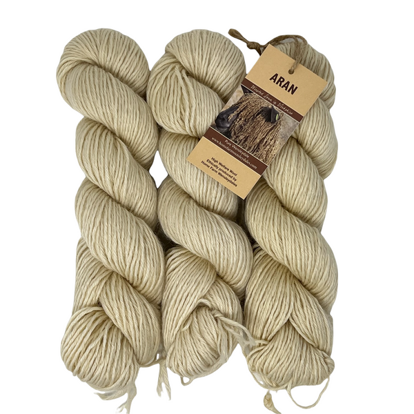 Pure Wensleydale: Natural (Aran/Worsted Weight) 100g (3.5 oz)