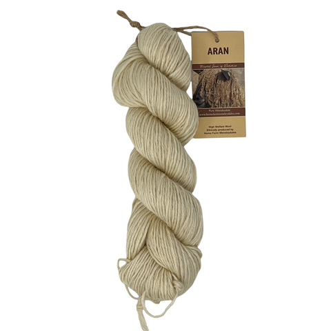 Pure Wensleydale: Natural (Aran/Worsted Weight) 100g (3.5 oz)