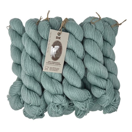 Wensleydale and Bluefaced Leicester DK (8 Ply/Light Worsted)  Moreton Sage 500g (1.1lbs) Special Offer