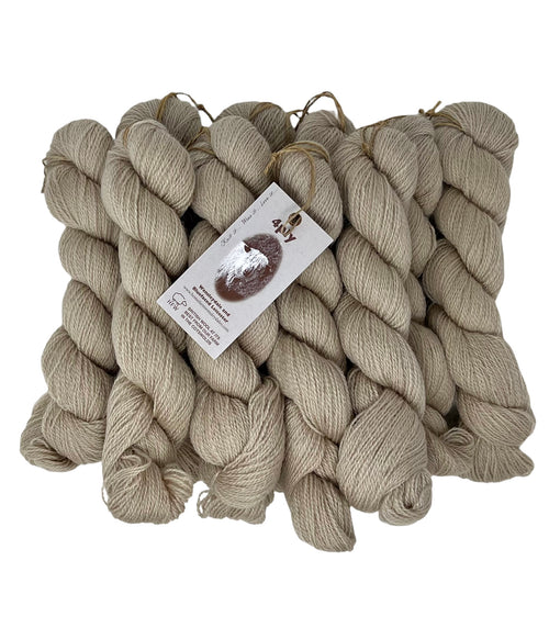 Wensleydale and Bluefaced Leicester (4 Ply, Fingering/Sports Weight), Cotswold Stone 500g (1.1 lbs) Special Offer